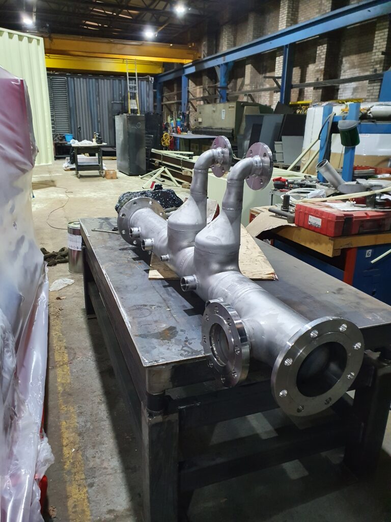 big metal pipe