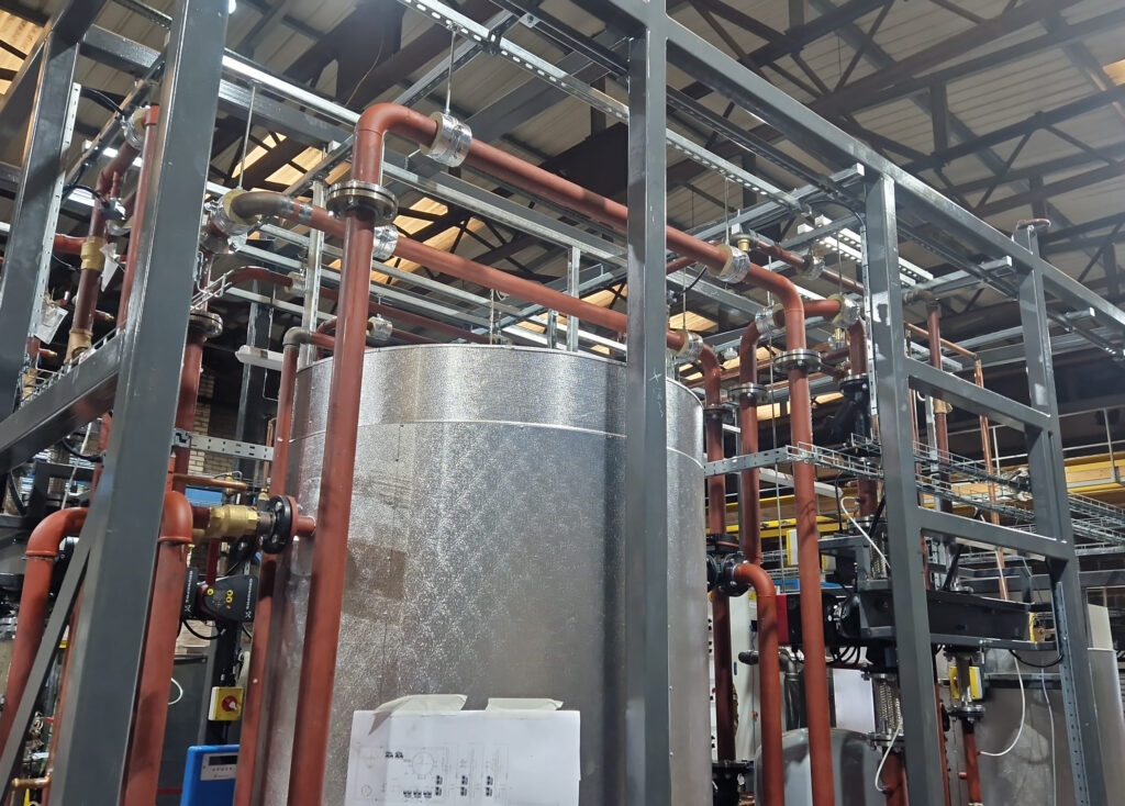Metal framework
